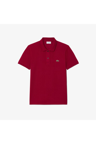 Lacoste L.12.12 Erkek Slim Fit Polo Yaka Kırmızı Polo