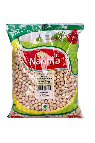 Nanma White Chickpeas 9mm 1kg