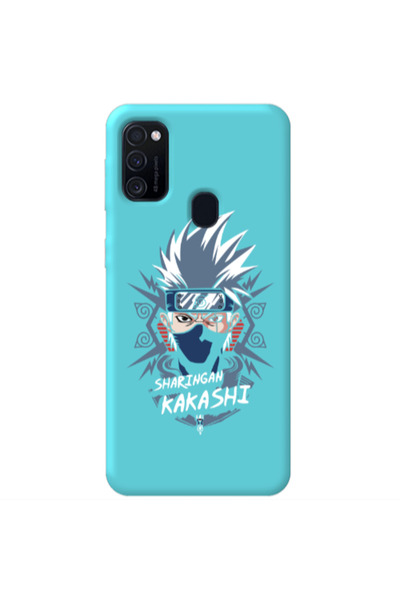 Other Samsung M21 Anime Mangoo Turquoise Colored Silicone TPU Θήκη