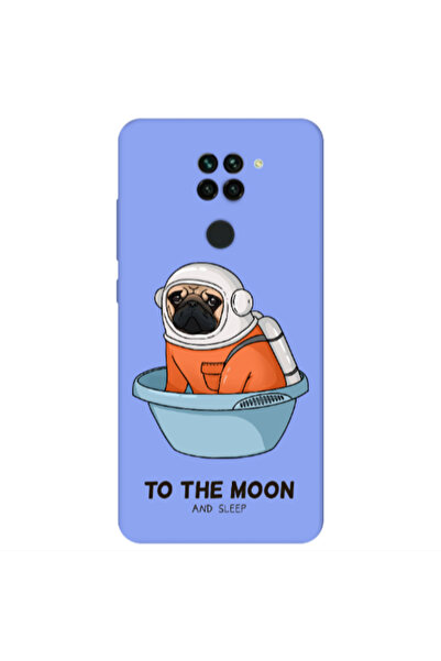 Other Xiaomi Redmi Note 9 To the moon Light Purple Colored Silicone TPU Θήκη