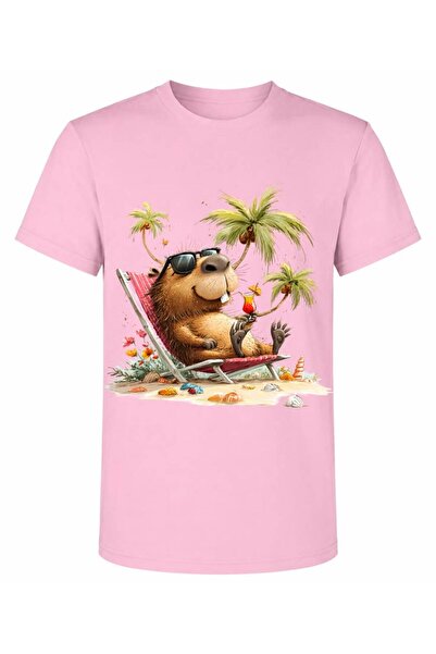 ROLY Tricou Unisex Bumbac Print Capybara