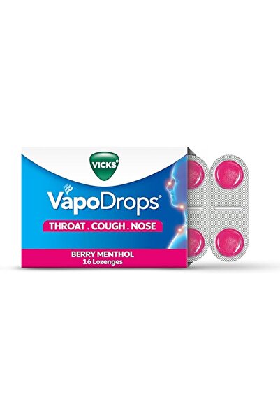 Vicks VAPO DROPS BERRY MENTHOL LOZ 16'S-0253