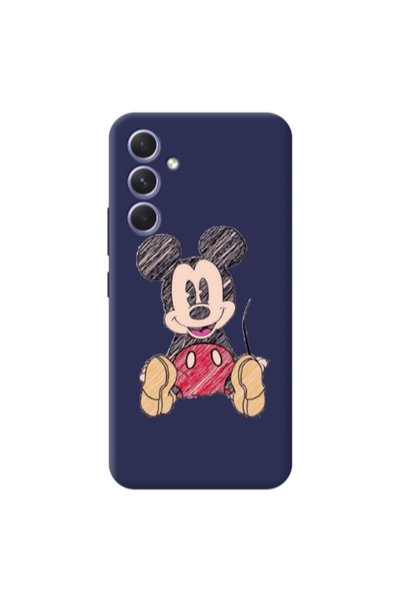 Other Samsung A26 Mickey mouse 2 Dark blue Colored Silicone TPU Θήκη