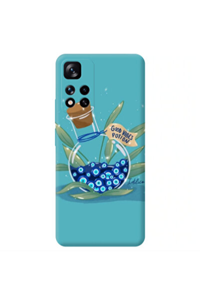 Other Xiaomi Redmi Note 11 Pro 5G Good vibes potion Transparent Silicone TPU ...