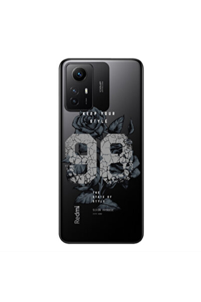 Other Xiaomi Redmi Note 12s Flower 98 Transparent Silicone TPU Θήκη
