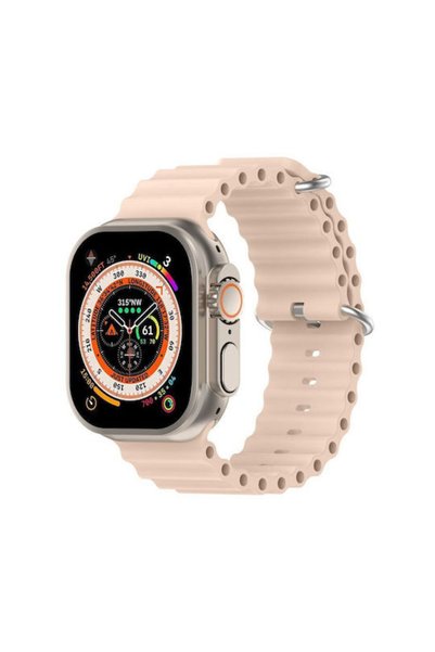 OEM Λουράκι Σιλικόνης Ροζ (Apple Watch 42/44/45/46/49mm)