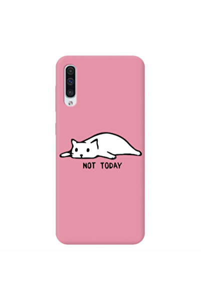 Other Samsung A50 Not Today Pink Colored Silicone TPU Θήκη