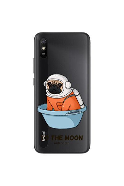 Other Xiaomi Redmi 9A To the moon Transparent Silicone TPU Θήκη