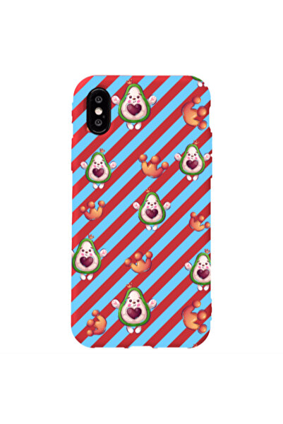 Other Apple iPhone X king avocado Red Colored Silicone TPU Θήκη