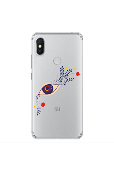 Other Xiaomi Redmi S2 Flower eye Transparent Silicone TPU Θήκη