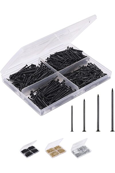 Generic A variety of 600 pieces from Azuni - 4 sizes of small galvanized nail...
