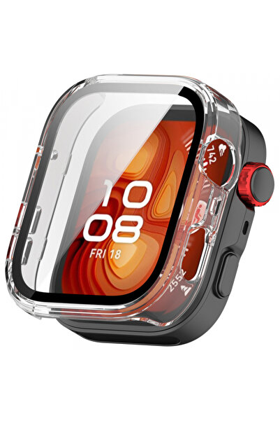 Techsuit Θήκη Defense360 Pro για Huawei Watch Fit 5 Pro, Διαφανής