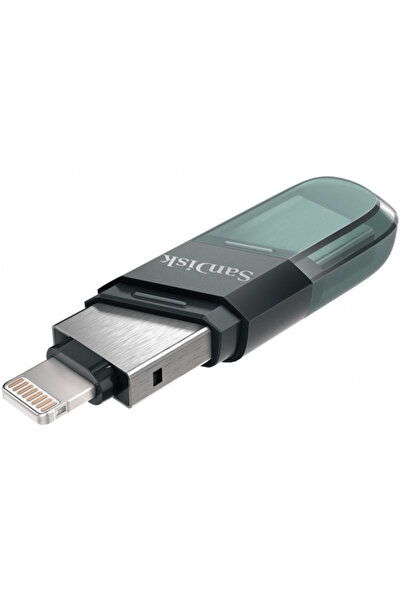 SanDisk Memorie externă USB-A 3.1 / Lightning iXpand Flip, 256Gb SDIX90N-256G...
