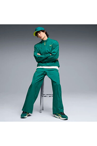 Puma AMF1 T7 Oversized Jacket Yeşil Erkek Ceket