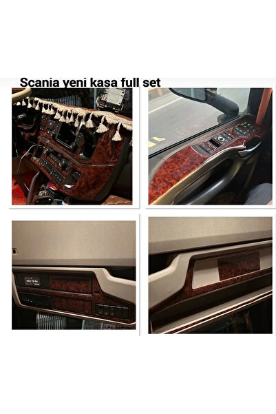FD Damla Etiket Scania R500 R540 2018 Full set Maun Renk Maun Kaplama
