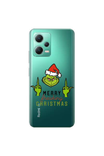 Other Xiaomi Redmi Note 12 Pro Plus 5G Merry Christmas44 Transparent Silicone...