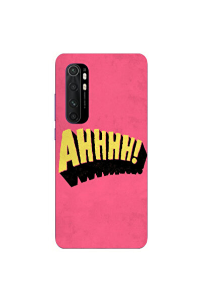 Other Xiaomi Mi Note 10 Lite Ahhhh Transparent Silicone TPU Θήκη
