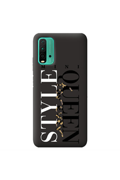 Other Xiaomi Poco M3 Mini Quen Forever Black Colored Silicone TPU Θήκη