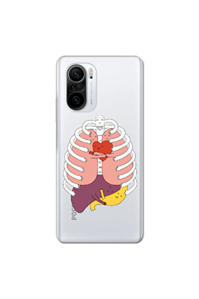 Other Xiaomi Poco F3 Anatomy Transparent Silicone TPU Θήκη