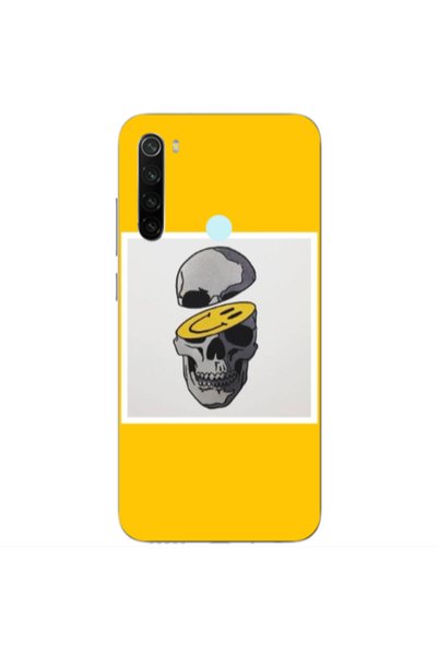 Other Xiaomi Redmi Note 8 Smiley dry head Transparent Silicone TPU Θήκη