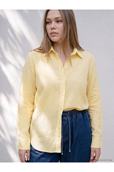 LC Waikiki Nevavm Big Size Women's Shirt with Difference