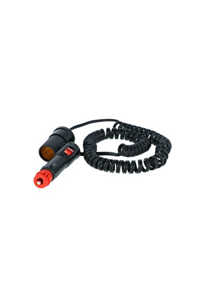 Carpoint Prelungitor bricheta auto 12V 5A, 2.5 m, cu siguranta integrata si c...