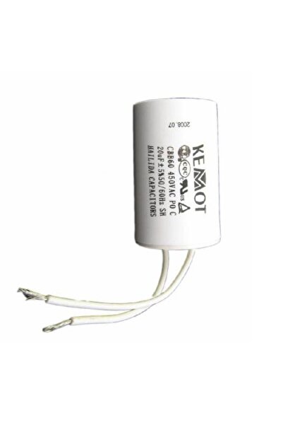 Kemot Condensator motor cu conector cu fir - 20.00uF / 450V