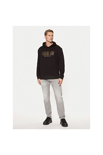 Armani Exchange Bluză bărbătească XM000332 AF12269 Negru