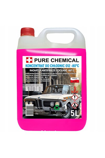 CHOSA Antigel Concentrat G12, 5L, Pentru Radiatoare, Pentru Racire Motor, Pro...