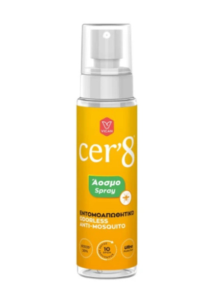 Vican Cer'8 | Άοσμο Εντομοαπωθητικό Spray | 100ml