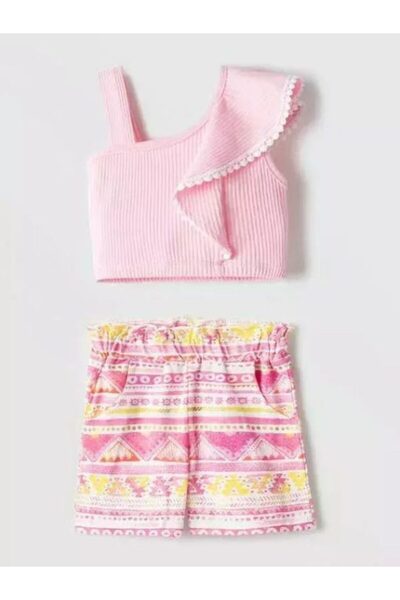 Ebita Pink shorts set