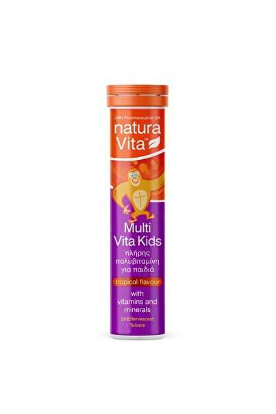 NATURA VITA Πολυβιταμίνη για Παιδιά για Ενέργεια, Ενίσχυση του Ανοσοποιητικού...