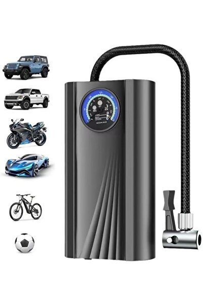 Sellsa Shop Compresor de aer auto cu reducere a zgomotului, multifuncțional, ...
