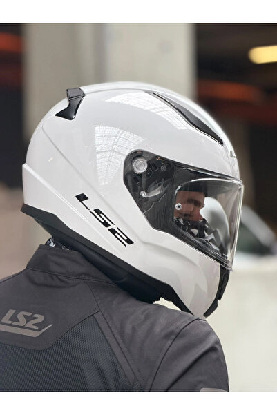 LS2 RAPID 2 BEYAZ KASK (ŞEFFAF VİZÖR)