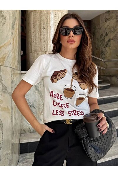 classy moda Γυναικείο μπλουζάκι Oversize Cool Street Vibe με στάμπα και λαιμό...