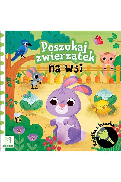 AKSJOMAT Poszukaj zwierzatek na wsi, Aksjomat, carte cartonata pentru copii c...