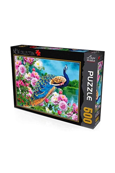 Utku Oyuncak 500 Piece Peacock Puzzle Lc7212