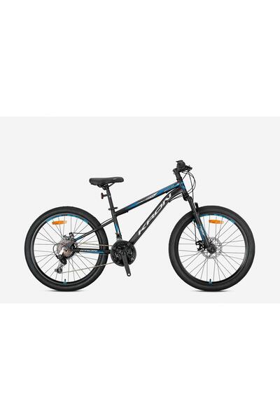 Kron VORTEX 4.0 - 24" MTB - 13' - 21 Vites - V.B. - Mat Siyah-Gri/Mavi
