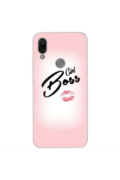 Other Xiaomi Redmi Note 7 Girl boss kiss Transparent Silicone TPU Θήκη