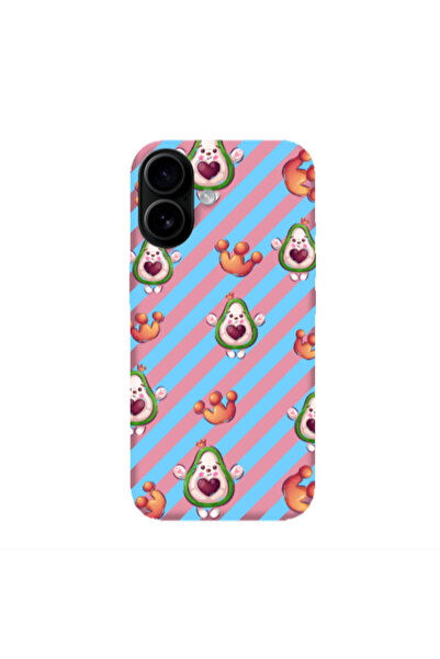 Other Apple Iphone 16 king avocado Pink Colored Silicone TPU Θήκη