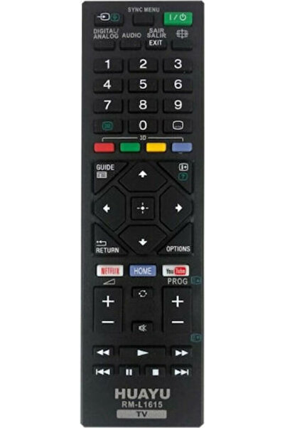 HUAYU Τηλεχειριστήριο τηλεόρασης Sony Rm-l1615 Καθολικό