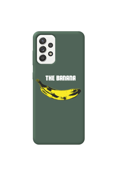 Other Samsung A52 The banana Dark Green Colored Silicone TPU Θήκη