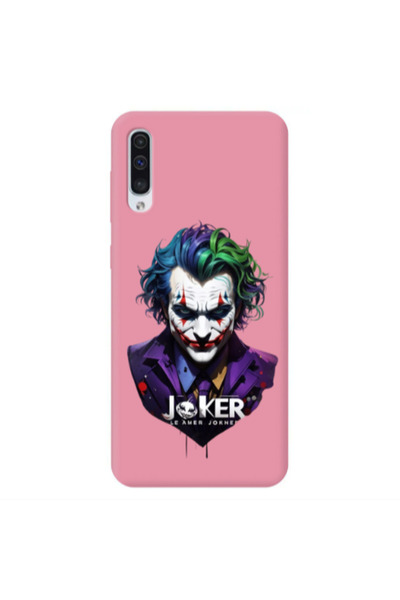 Other Samsung A50 Le amer Joker Pink Colored Silicone TPU Θήκη