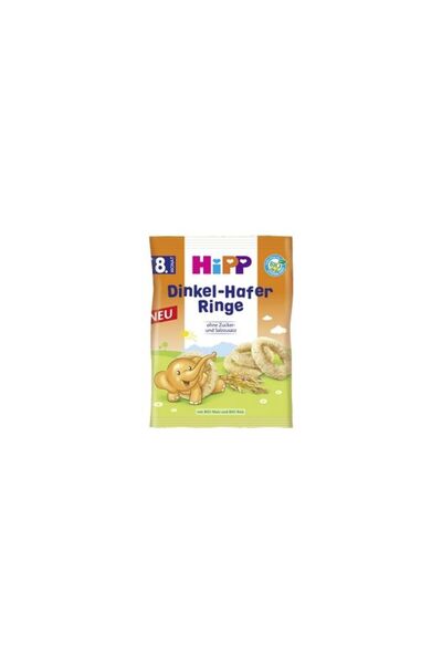 Hipp | Δαχτυλίδια με Όλυρα και Βρώμη | 30gr