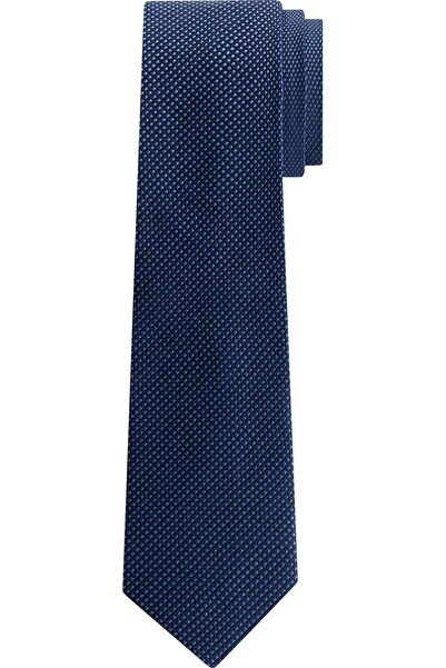 Calvin Klein Men's Navy Blue Tie with Brand Logo, Stylish Appearance, Suitabl...