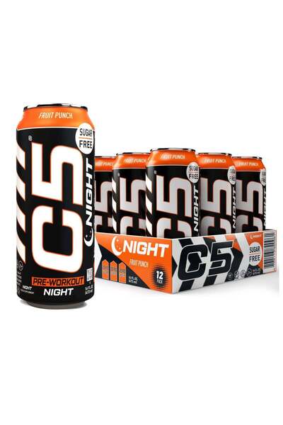 C5 Drink Night Fruit Punch, Pre Workout - Pre-Workout & Performance