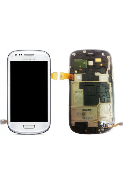 Samsung Οθόνη με μηχανισμό αφής και πλαίσιο για Galaxy S3 mini (Λευκό) Κωδικό...