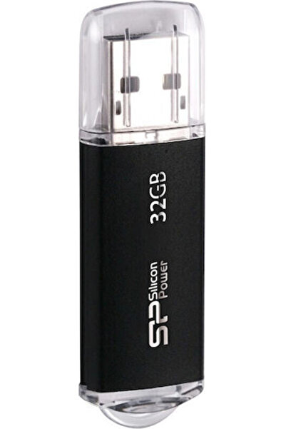 Silicon Power 32GB USB 2.0 Στικάκι Μαύρο