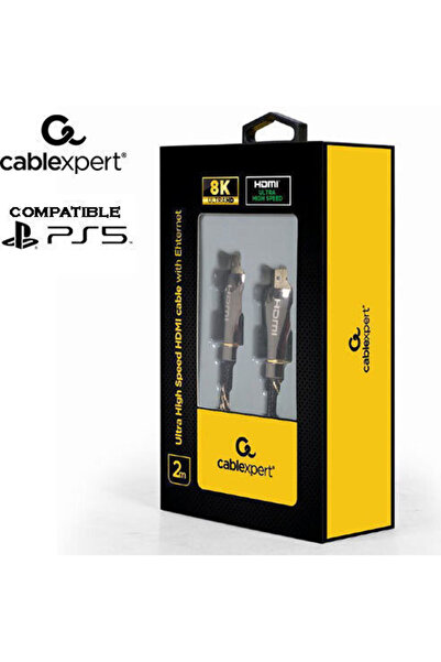 Cablexpert Καλώδιο HDMI 2.1 Υψηλής Ταχύτητας, Υπέρ-υψηλής Ταχύτητας 48Gbps, 4...