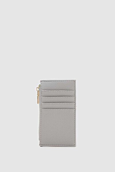 Shule Bags Linn Textured Women's Card Holder Gray